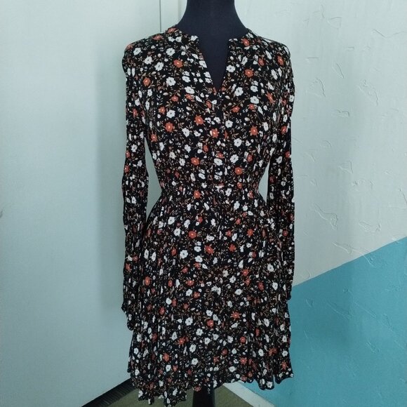 blu pepper Floral Fall Dress - Picture 6 of 10